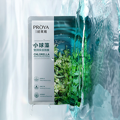胜天国际小球藻莹润保湿面膜